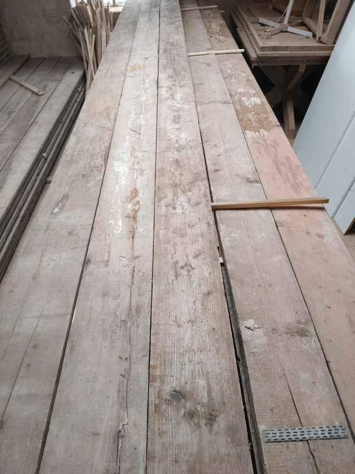 Gebruikte steigerplanken B keus. 11€ per stuk van 500*20*3cm, Doe-het-zelf en Verbouw, Steigers, Ophalen