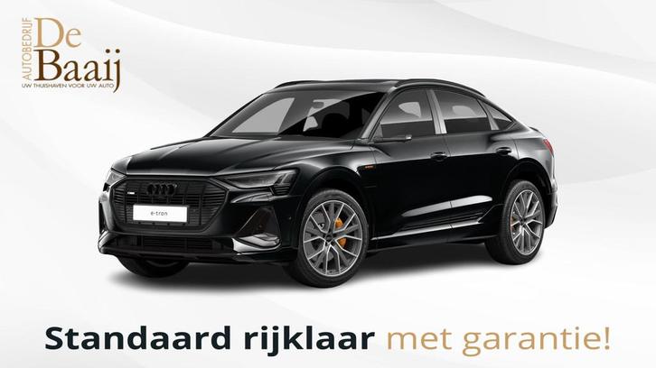 Audi e-tron Sportback 55 quattro S edition 95 kWh | Panorama, Auto's, Audi, Bedrijf, Te koop, e-tron, 360° camera, 4x4, ABS, Achteruitrijcamera