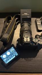 nikon d5500 met kit lens, Ophalen of Verzenden, Zo goed als nieuw, Canon, Geen optische zoom