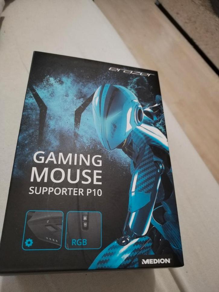 Brazer Gaming Muis - Nieuw in doos!, Computers en Software, Muizen, Nieuw, Muis, Rechtshandig, Bedraad, Gaming muis, Ophalen of Verzenden