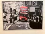 Ingelijste poster Londen van Ikea met beddengoed GRATIS, Ophalen, 125 cm of meer, Foto of Poster, 75 cm of meer