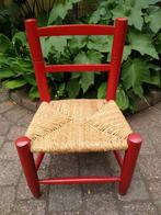 Kinderstoeltje rood, Retro, Ophalen, Gebruikt, Stoel(en)