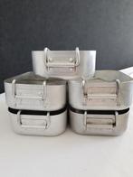 5X MESSTINGS KLEIN, Verzamelen, Militaria | Algemeen, Ophalen of Verzenden, Landmacht, Nederland, Overige typen