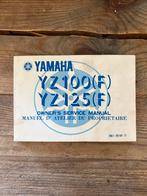 Yamaha YZ100(F) YZ125(F) Werkplaatshandboek, Ophalen of Verzenden, Yamaha