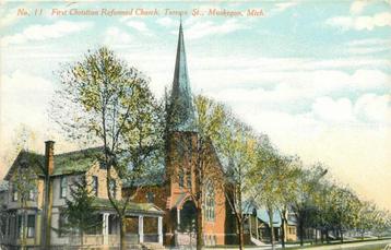 (381-204-017) Muskegon First Christian Reformed Church beschikbaar voor biedingen