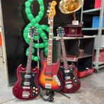 Gitaaropruiming : 3 vintage gitaren / bassen - 150 euro p/s, Muziek en Instrumenten, Snaarinstrumenten | Gitaren | Elektrisch