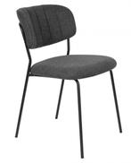Zuiver Eetkamerstoel Jolien dark Grey eigenzinnig design, Huis en Inrichting, Stoelen, Ophalen, Nieuw, Eén, Stof