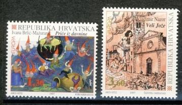 CEPT Kroatië 412/13 1997 postfris beschikbaar voor biedingen
