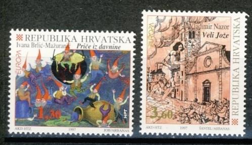 CEPT Kroatië 412/13 1997 postfris, Postzegels en Munten, Postzegels | Thematische zegels, Postfris, Overige thema's, Ophalen of Verzenden