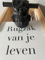 Bronzen Beeldje 'Rugzak van je Leven' - Corry Ammerlaan, Antiek en Kunst, Ophalen