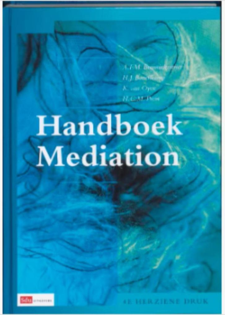 Handboek mediation 9789012399456, Boeken, Wetenschap, Gelezen, Sociale wetenschap, Ophalen of Verzenden