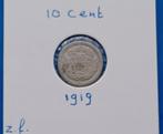 10 cent 1919 - Wilhelmina, Postzegels en Munten, Munten | Nederland, Zilver, Koningin Wilhelmina, 10 cent, Verzenden
