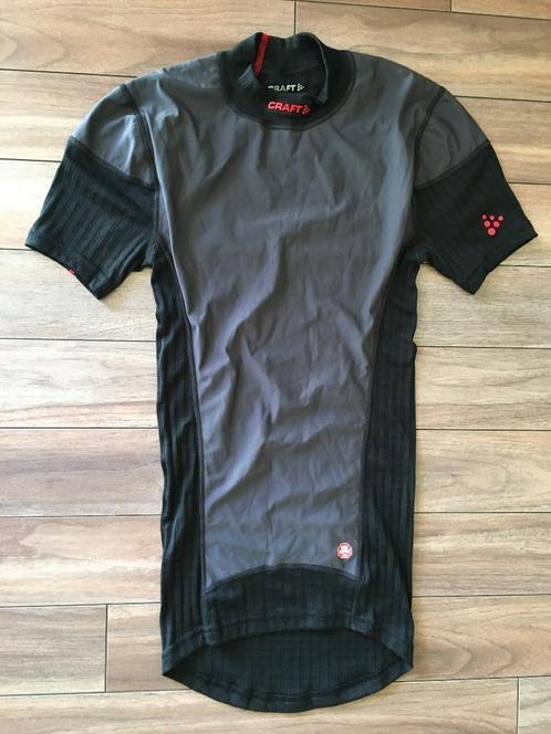 Craft Active Extreme Windstopper t-shirt Zwart/Lava Heren, Sport en Fitness, Wielrennen, Nieuw, Kleding, Ophalen of Verzenden