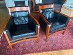Schuitema twee zgn Rennie fauteuils in heel goed staat, Ophalen of Verzenden, Zo goed als nieuw, Hout, Art Deco