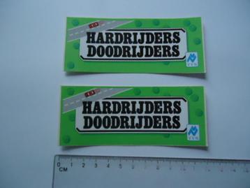 sticker oud Auto Hardrijders doodrijders motor vvn retro  beschikbaar voor biedingen