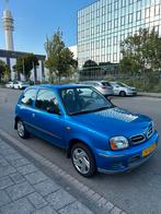 Nissan Micra 1.4 55KW 3D 2000 Blauw APK nieuw tot 22 aug, Auto's, Voorwielaandrijving, 750 kg, 4 cilinders, 840 kg