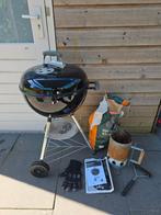 weber bar b kettle 47, Tuin en Terras, Houtskoolbarbecues, Ophalen, Zo goed als nieuw