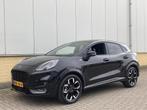 Ford Puma 1.0 EcoBoost Hybrid ST-Line X, 125 pk, Leder en Stof, Zwart, 665 kg