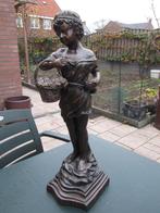Brons beeld A. Boucher 63 cm, Ophalen, Brons