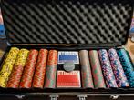 Super Luxe pokerset chips koffer 500 pokerchips
Met deze lux, Een of twee spelers, Ophalen of Verzenden, Zo goed als nieuw, Poker