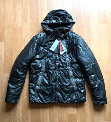 CP Company Antic Silver Metallic Goggle Jacket Maat L beschikbaar voor biedingen