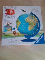 3D Wereldbol puzzel, Ophalen of Verzenden, Meer dan 50 stukjes, Zo goed als nieuw, 6 jaar of ouder