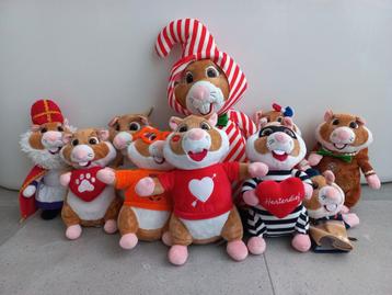 10 AH Hamsters Pluche - Complete Verzameling beschikbaar voor biedingen