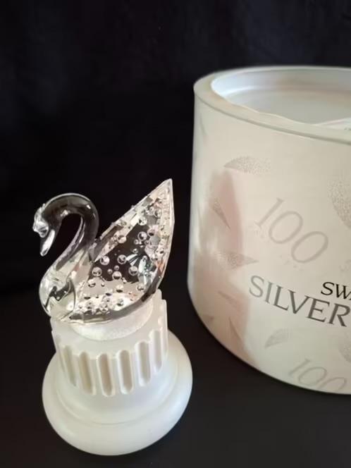 Swarovski jubileum Zwaan, Verzamelen, Swarovski, Zo goed als nieuw, Figuurtje, Ophalen of Verzenden