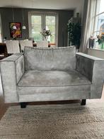 Grijze Loveseat - Perfect voor Romantische Avonden!, Huis en Inrichting, Fauteuils, Ophalen, 75 tot 100 cm, Zo goed als nieuw