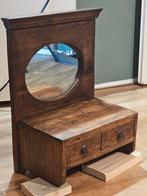 Antiek Scheerspiegel/Toiletkastje Wandmodel (1890-1930), Antiek en Kunst, Antiek | Meubels | Kasten, Ophalen