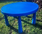 Majorelle blauwe kinder speeltafel kunststof, Ophalen of Verzenden, Zo goed als nieuw