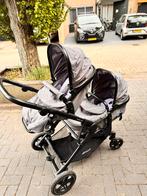 Duo-kinderwagen Hauck Atlantic Twin – vanaf geboorte, Duowagen, Zo goed als nieuw, Combiwagen, Ophalen