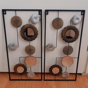 Wanddecoratie Metaal & Spiegels  beschikbaar voor biedingen