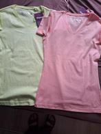 2 MOOIE T-shirts voor DAMES, Kleding | Dames, T-shirts, Ophalen of Verzenden, Nieuw, Geel, Korte mouw