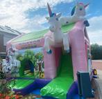 Springkussensverhuur luchtkussens springkussen unicorn, Ophalen of Verzenden, Zo goed als nieuw, Overige