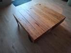 Robuuste Salontafel 90x90, Huis en Inrichting, Tafels | Salontafels, Ophalen, Gebruikt, 50 tot 100 cm, Robuust en Industrieel