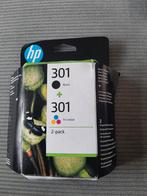 HP 301 Zwart & Tri-colour Cartridge - Nieuw in Verpakking, Ophalen of Verzenden, Nieuw, Cartridge, HP