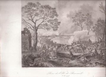 Prise de l'île de BOMMEL Den Bommel le 28 décembre 1794 Bata beschikbaar voor biedingen