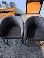 Set van 4 grijze stoelen, Huis en Inrichting, Ophalen of Verzenden