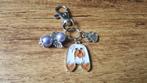 Sleutelhanger Lhasa apso emaille met guardian angel, Verzenden, Nieuw, Dier of Natuur
