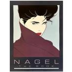 Nagel THE BOOK kunstposter in zwarte lijst, Ophalen, Met lijst, Overige onderwerpen, Rechthoekig Staand