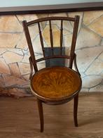 Klassieke Vintage Gebogen Houten (Bentwood)bistrostoel, Antiek en Kunst, Ophalen of Verzenden