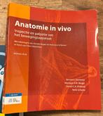 Anatomie in vivo -Inspectie en palpatie vh bewegingsapparaat, Boeken, Ophalen of Verzenden, Beta, Zo goed als nieuw, HBO