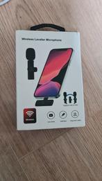 Draadloze Lavalier Microfoon - Nieuw in doos!, Ophalen of Verzenden, Nieuw, Audio