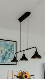 Hanglamp eettafel zwart, Huis en Inrichting, Lampen | Hanglampen, Ophalen of Verzenden, Zo goed als nieuw