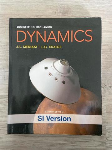 Engineering Mechanics: Dynamics - Meriam & Kraige beschikbaar voor biedingen
