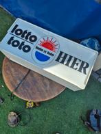 Lotto reclame bord mancave lichtbak, Ophalen of Verzenden, Zo goed als nieuw, Lichtbak of (neon) lamp