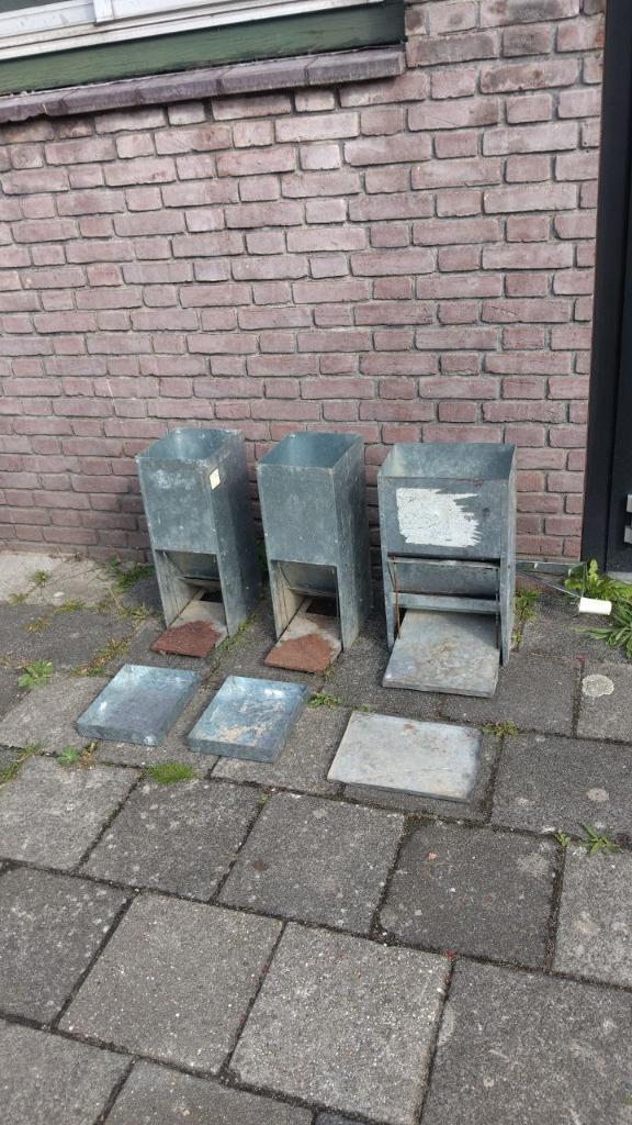 Trapbak kippen,  trapsysteem Kippenvoerbak, Dieren en Toebehoren, Dierenvoeding, Pluimvee, Ophalen