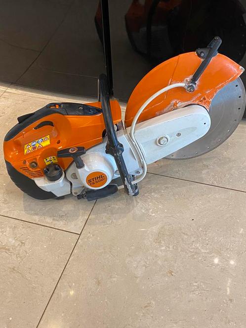 STIHL TS 500i benzine bandenzaag-bj 2016. Topstaat., Tuin en Terras, Hand-tuingereedschap, Gebruikt, Ophalen of Verzenden
