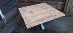 Salontafel , geborsteld steigerhout ., Ophalen, 50 tot 100 cm, Vierkant, Nieuw
